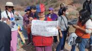 Violento intento de desalojo a comunidad indígena en Tilcara 