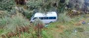 Accidente en Laguna Corani deja un fallecido y 11 heridos