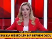 Un sismo sacudió Turquía y causó pánico: gente saltando de edificios y el desesperante momento que vivió una conductora de CNN