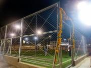 El barrio Las Pascuas estrena plaza, una cancha y luminarias