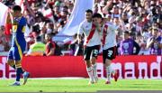 Mirá todos los goles del Superclásico: River le ganó a Boca en un Monumental repleto
