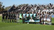 El Papa Francisco fue homenajeado antes del partido Gimnasia y Esgrima vs. Nueva Chicago