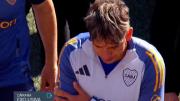El provocador gesto de Carlos Palacios a la gente de River antes de perder el Superclásico