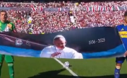 Emocionante: el homenaje al papa Francisco en la previa del Superclásico