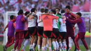 “Un minuto de silencio”, los festejos de los jugadores de River tras ganarle a Boca