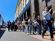 Motosierra: la ex AFIP subió los salarios por debajo de la inflación