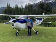 Quién era Juan Francisco Molla Klein, el instructor de vuelo que murió embestido por una avioneta en un aeródromo de Río Negro