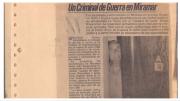 Walter Kutschmann, el comisario de la Gestapo que se ocultó en la Argentina hasta su fallecimiento en 1986