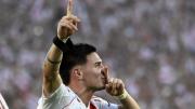 Franco Mastantuono está en la mira de un grande de Europa después de su gran labor con River ante Boca