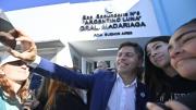Kicillof inauguró el edificio de la Escuela Secundaria N° 5 de General Madariaga