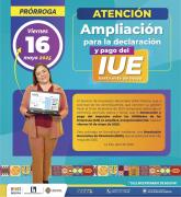 Impuestos Nacionales amplía plazo del IUE hasta el 16 de mayo 2025