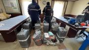 La Aduana descubrió 400 kilos de cocaína provenientes de Dubai en el puerto de San Lorenzo