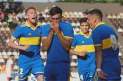 ¡Una máquina! Con la vuelta de un jugador, la Reserva de Boca goleó a la de Barracas Central y es líder