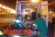 Un policía fue internado de urgencia y en grave estado tras un accidente