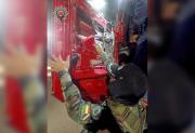 Felcn intercepta cargamento de cocaína de alta pureza en la carretera Santa Cruz-VillaMontes