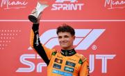 Desastre en la Fórmula 1: Lando Norris se quedó con la victoria en la polémica sprint de Miami