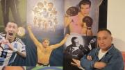 Javier Luján cumplió su pelea número 100 como árbitro de boxeo profesional de la Federación Mendocina de Box