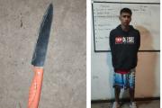 Vio a la Policía y comenzó a correr: le secuestraron un cuchillo entre su ropa