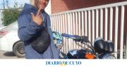 Un joven fanático de las motos perdió la vida en el acto en un accidente en Ruta 40
