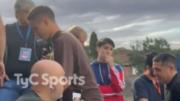 Tras el despido de Fernando Gago, reapareció Juan Román Riquelme: fue a ver a Boca junto a Ander Herrera