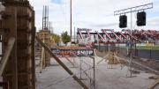 Deportivo Maipú avanza en las obras de ampliación del estadio Omar Higinio Sperdutti