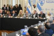 La Capital y el Poder Ejecutivo mostraron unidad en una cumbre con rispideces