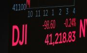 Tras 9 días al alza, Wall Street en rojo