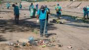 Ciudad sacó una carga de 100 camiones con basura del canal Papagayos en lo que va del año
