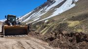 Se registraron nevadas en alta montaña y pronosticaron más precipitaciones para los próximos días
