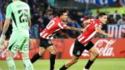 A Estudiantes le bastó un tiempo para acomodarse en la Libertadores