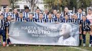 El femenino de Talleres homenajeó a Luis Galván