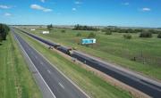 De La Plata a Dolores: comenzó la etapa final de las obras de repavimentación en Ruta 2