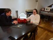 ¿Qué ofreció Charly García a la Caja de las Letras del Instituto Cervantes?