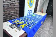 Secuestran 400 dosis de cocaína, 100 envoltorios de marihuana y más de $ 1.300.000