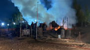 ¿Venganza? En medio del tiroteo de Confluencia, incendiaron una casilla: “Nos podrían haber matado”