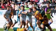 Los Pumitas jugaron de igual a igual, pero no pudieron con Australia en el Rugby Championship M20