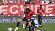 Independiente gana con un golazo de chilena de Montiel y se acerca a los cuartos