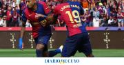 Barcelona disfrutó en el final y ya acaricia la Liga