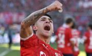 Con un golazo de Montiel pasó el Rojo