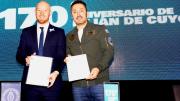 Luis Petri recorrió Luján de Cuyo y Godoy Cruz y estuvo con dirigentes y vecinos