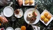 El restaurante y cafetería que emerge entre las majestuosas paredes y el jardín secreto de una residencia histórica