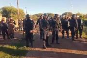 Intento de usurpación en Añatuya: la policía desalojó un terreno cercano al Juzgado local