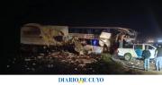 Al menos cuatro muertos y 16 heridos por el choque entre un camión y un colectivo
