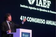 Javier Milei habló en el IAEF y aseguró que lidera “el mejor gobierno de la historia”