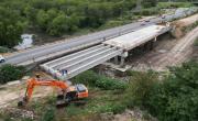 Construyen un nuevo puente sobre el Reconquista entre San Miguel y Hurlingham