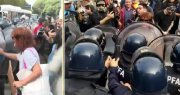 La policía volvió a enfrentarse con jubilados en la tradicional marcha de los miércoles