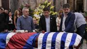 En el funeral de Mujica, Axel Kicillof le pidió disculpas al pueblo uruguayo por el tuit de Javier Milei