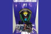 La Policía aprehendió a un sujeto por robo y recuperó todos los elementos sustraídos