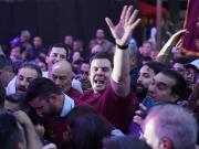 Cierre libertario en la Ciudad: un acto con empujones entre militantes y reclamos de pagos por asistir
