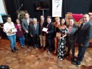 La Asociación de Periodistas de Tarija rindió homenaje a los titanes de la comunicación